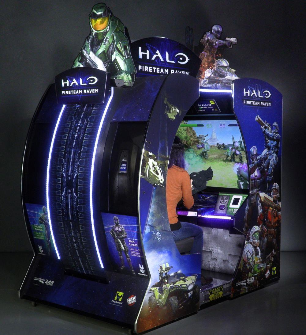 RAW THRILLS HALO FIRETEAM RAVEN SitDown Arcade Machine Game for